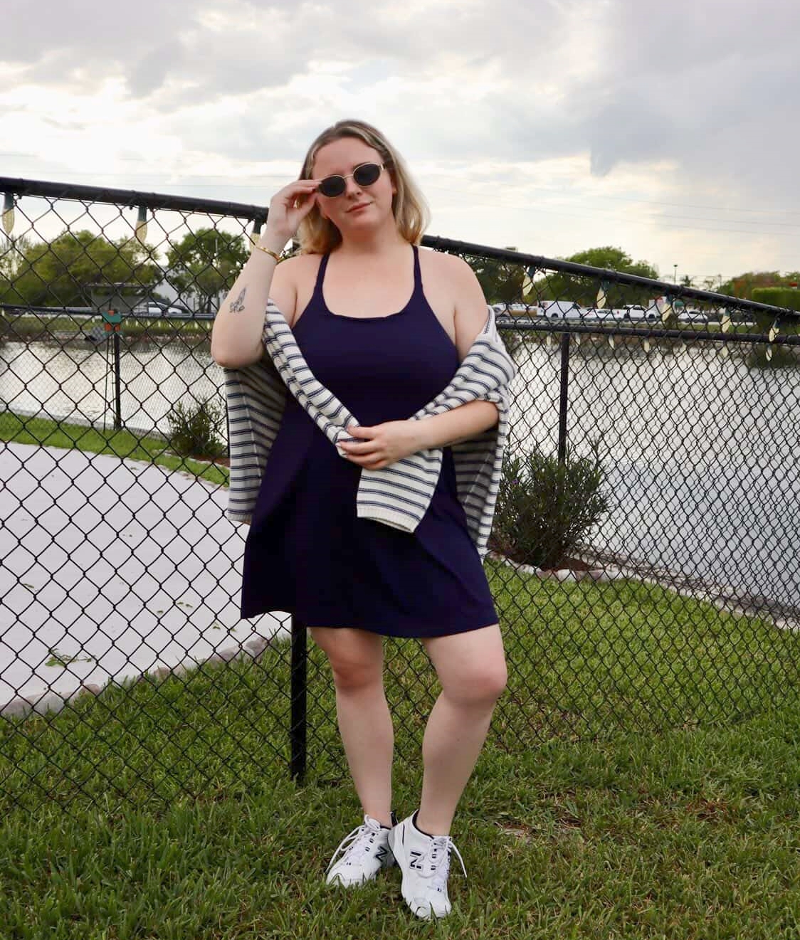 Amazon.com: COOTRY Womens Plus Size Tennis Dress Built in Bra & Shorts  Adjustable Straps Athletic Golf Workout Exercise Dress with Pocket Black  1XL : Clothing, Shoes & Jewelry