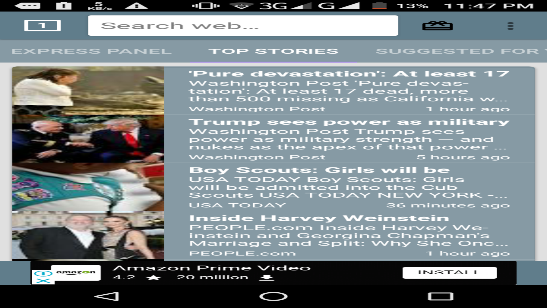 AJ Browser - App on Amazon Appstore