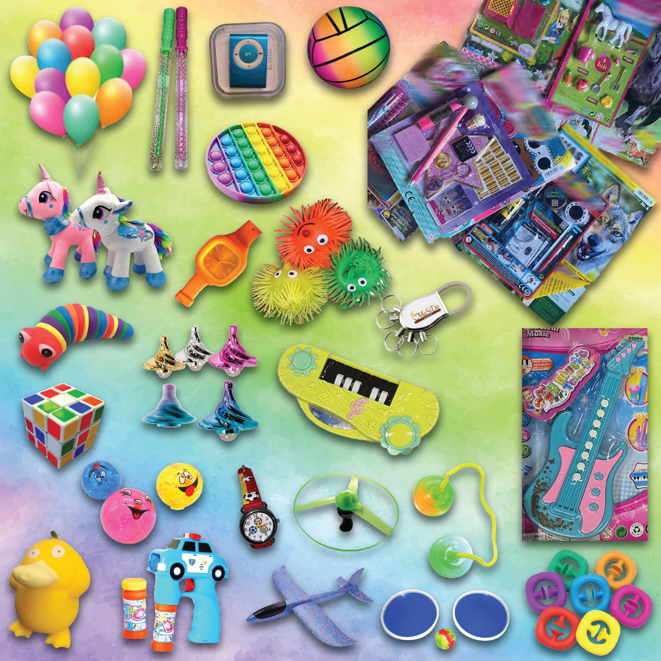 10x MaSiDo Wundertüte für Jungen, beinhaltet je 2 Zeitschriften + Extras, Überraschungstüte für Kinder, Ideal als Geschenk & Mitbringsel