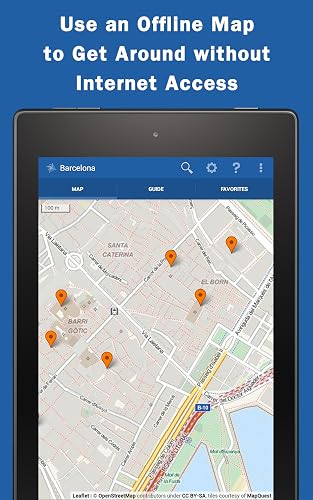 Barcelona Travel Guide & Offline Map #TOP2