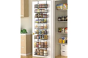 Moforoco Slim and Space-Saving 12.2" (W) Over-the-Door Pantry Organizer