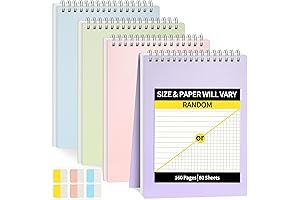 4 Pack Spiral Notebook by Sunee