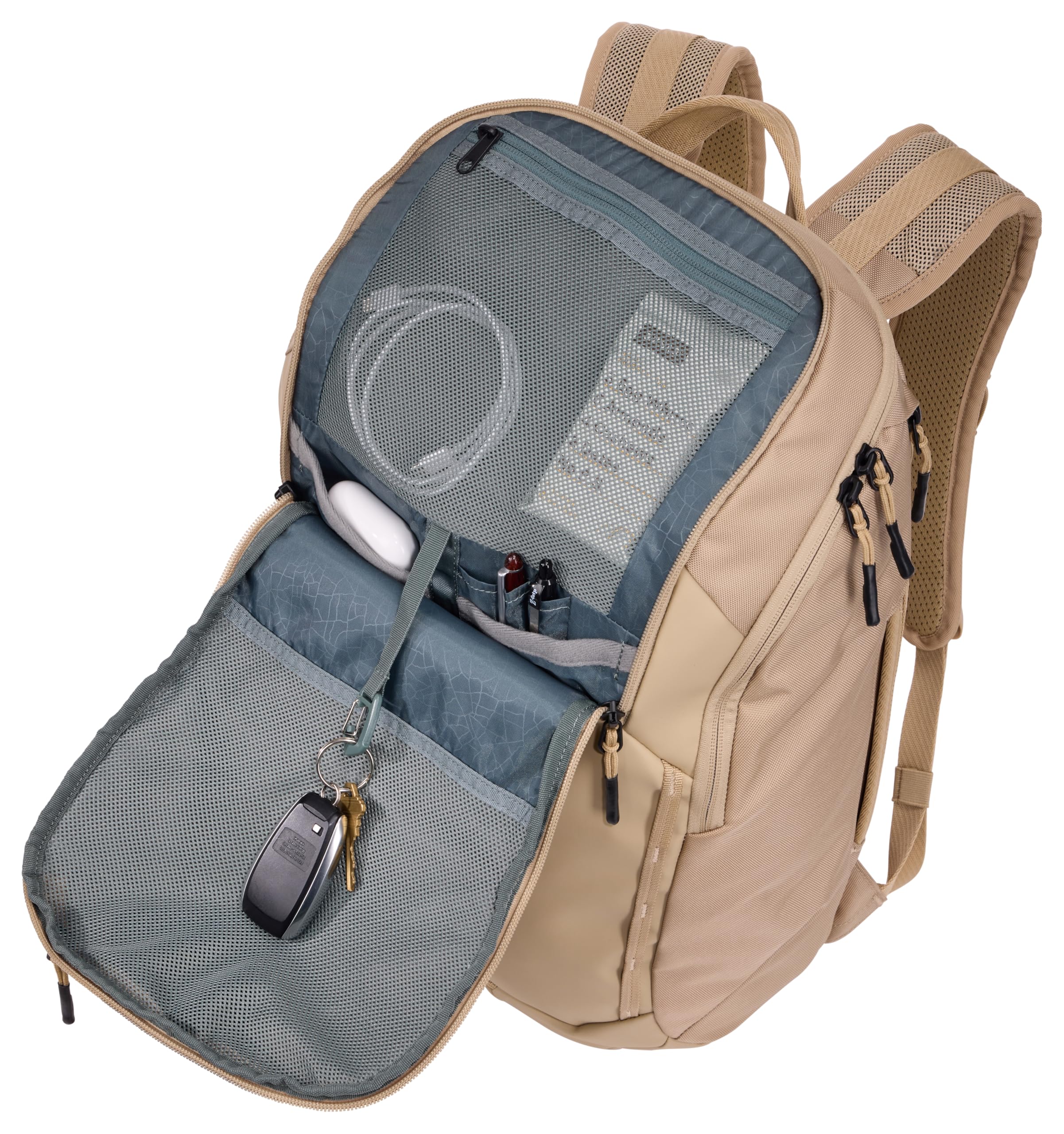 Thule zaino per il tempo libero con scomparto per laptop Chasm Recycled Backpack 26L Gentle Beige