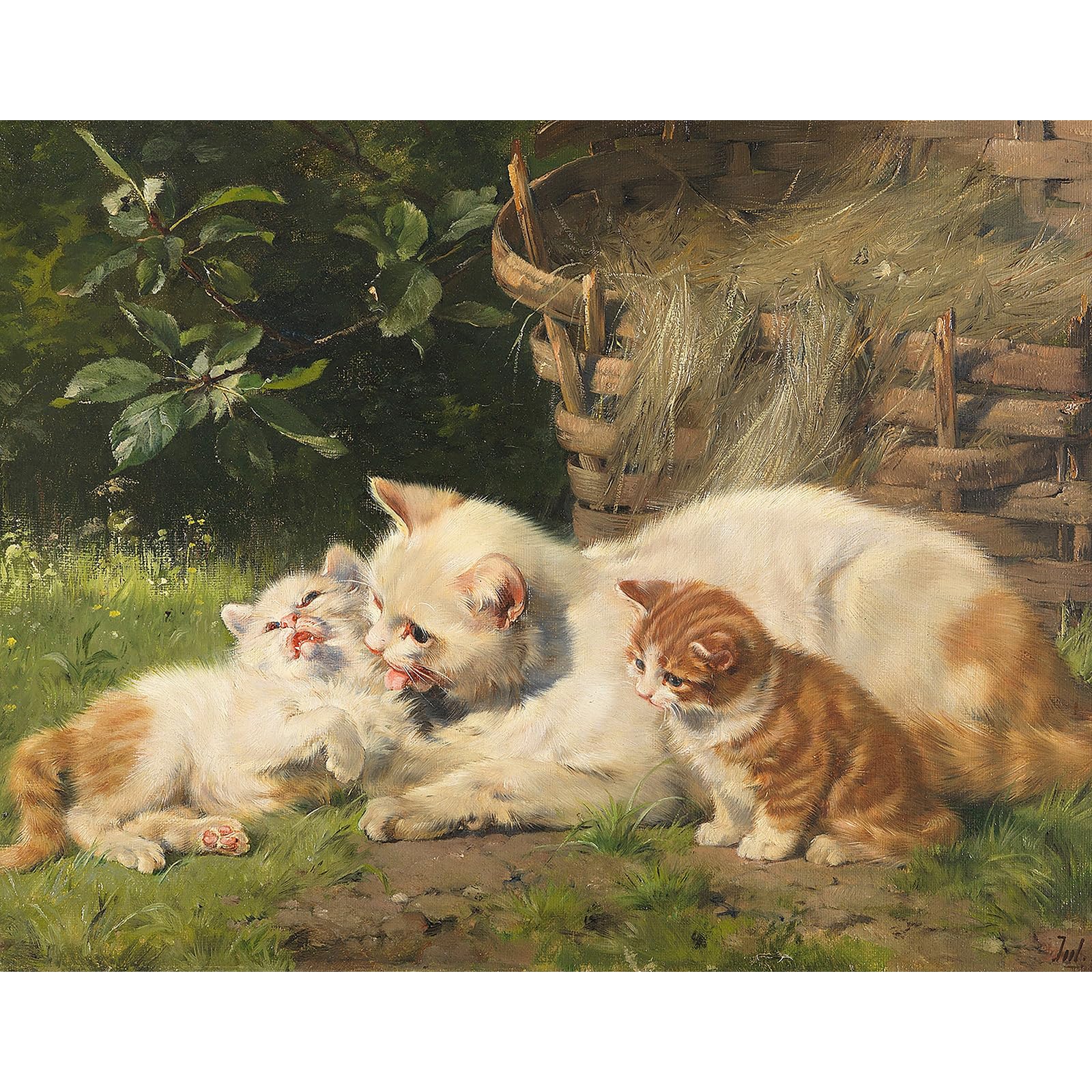 Chengqism Jigsaw Puzzles 100 Pieces for Adults Cat Puzzle 100 Pieces Animals 100 Piece Jigsaw Puzzle with Extra Large Piece for Adult Educational Games-Home Decoration Puzzles for Adult Teens Seniors — image 1