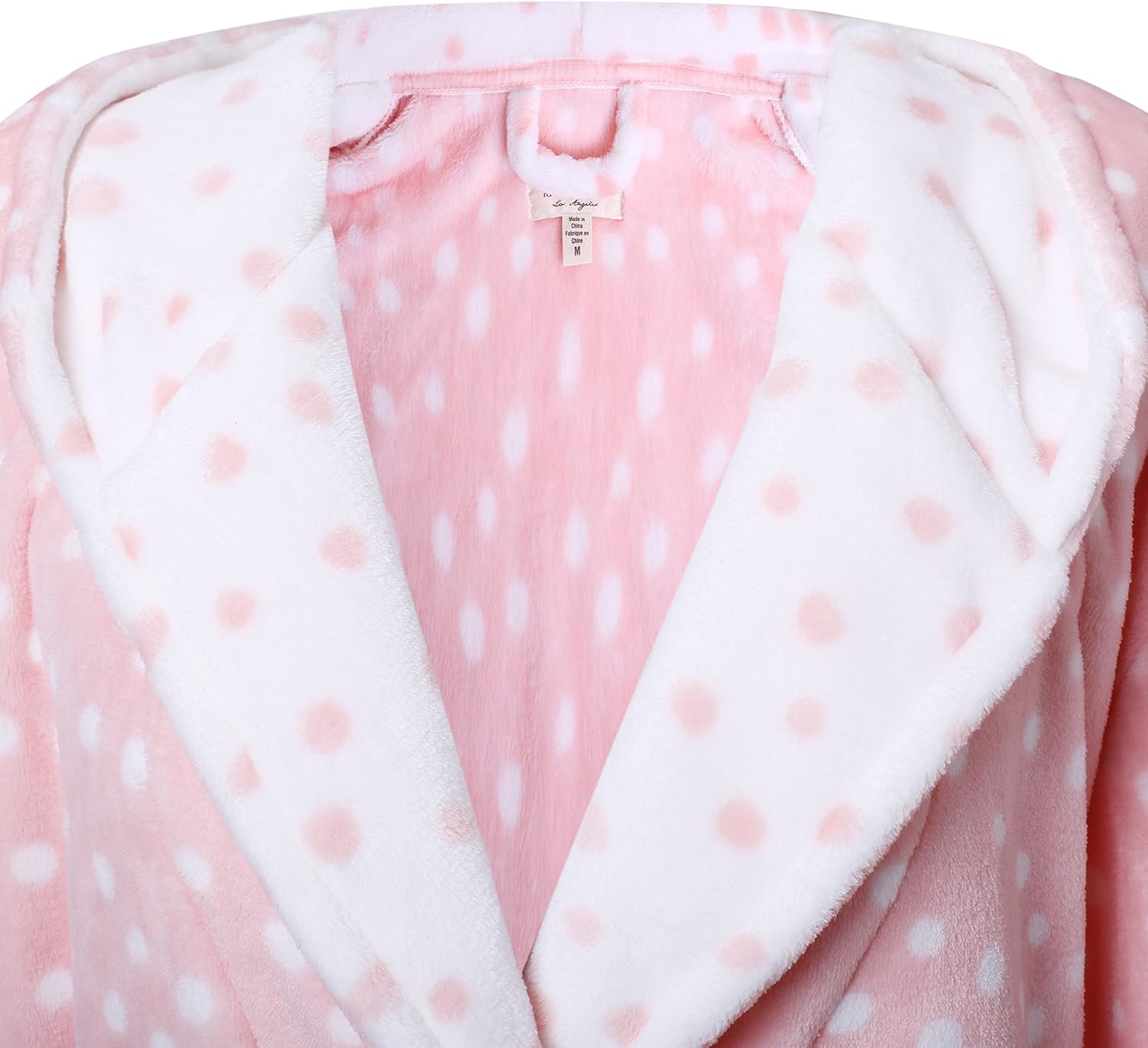 Richie House Women's Plush Fleece Robe, Warm Fleece Bathrobe Size S-XL - Image 3