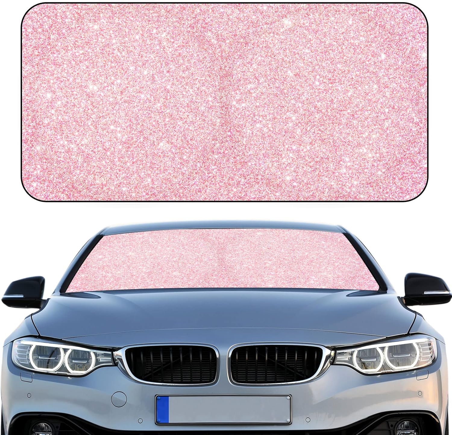 Windshield Sun Shade Foldable Car Front Window Covers for