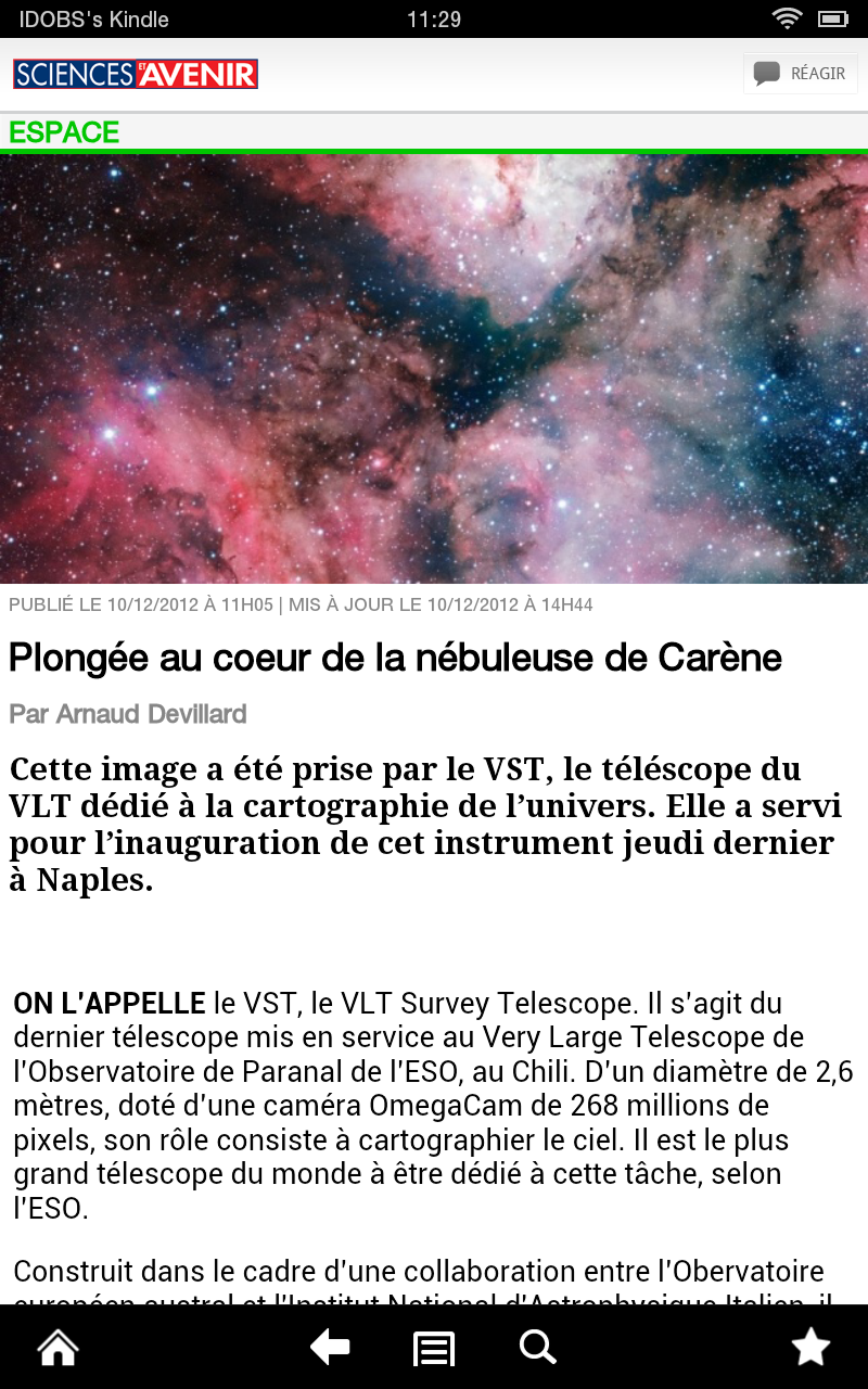 Sciences et Avenir : l'actualité des sciences et du savoir en France et ...