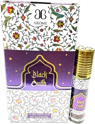 Arome Black Oudh Arabic Attar Perfume For Men Women I Non Alcoholic Roll On Attar I Usable For Gift I Pocket Size