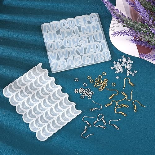 Vista 33 de Cheriswelry 6 moldes de silicona para mujeres embarazadas, moldes de resina con forma de corazón de 2.756-3.150 in para bricolaje, colgante