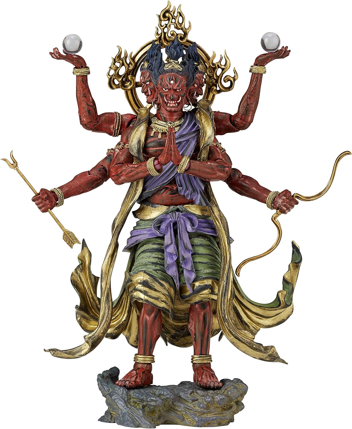 Kaiyodo Kt Project Kt-025 Takeya Style Jizai Okimono (Ashura Edition) Action Figure