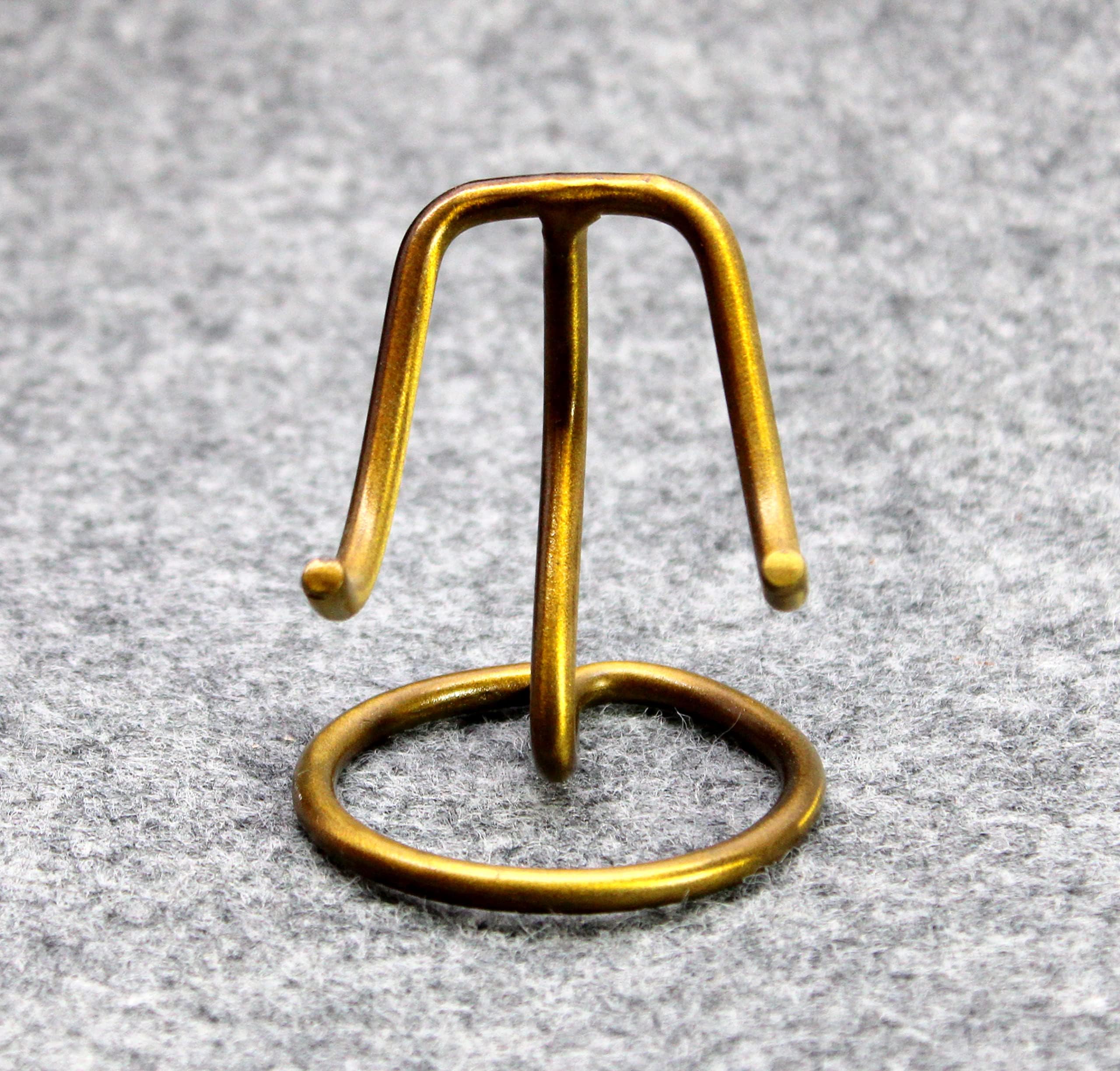 eSplanadeHeart-Shaped URN Stand | Stand for Heart Keepsake Urn | Burial Urn Stand | Memorial Keepsake Urns | Brass - Golden
