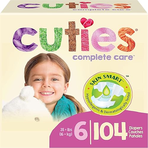 Miniatura 26 de Cuties Pañales Skin Smart, absorbentes e hipoalergénicos con pestañas flexibles y seguras, estuche a granel, tamaño 1, 200 unidades