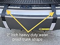 Vista 5 de Protector de Parachoques - Protector de Parachoques Trasero Nuevo y Mejorado para Automóviles y SUVs (76" de Ancho x 6" de Alto)