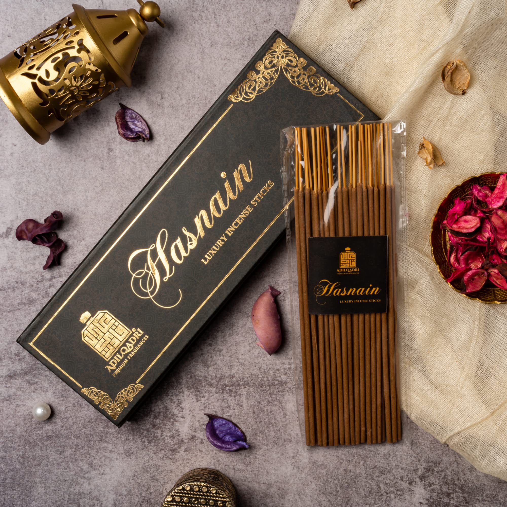 Adilqadri Hasnain Luxury Premium Agarbatti Incense Sticks, 50g | Long Lasting Soothing Lavender Fragrance | Handcrafted Slow Burning Scented Agarbatti for Home, Temple, Pooja, Meditation, & Relaxation-picture-18