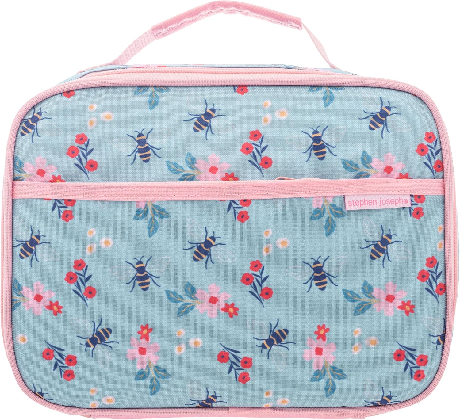 Stephen Joseph, Preschool Insulated Lunchbox for Boy and Girls, Kids Lunchbox Perfect for Early Elementary, Daycare, School Travel, Lunchbox Hot or Cold Snacks & Bento Boxes, Bee