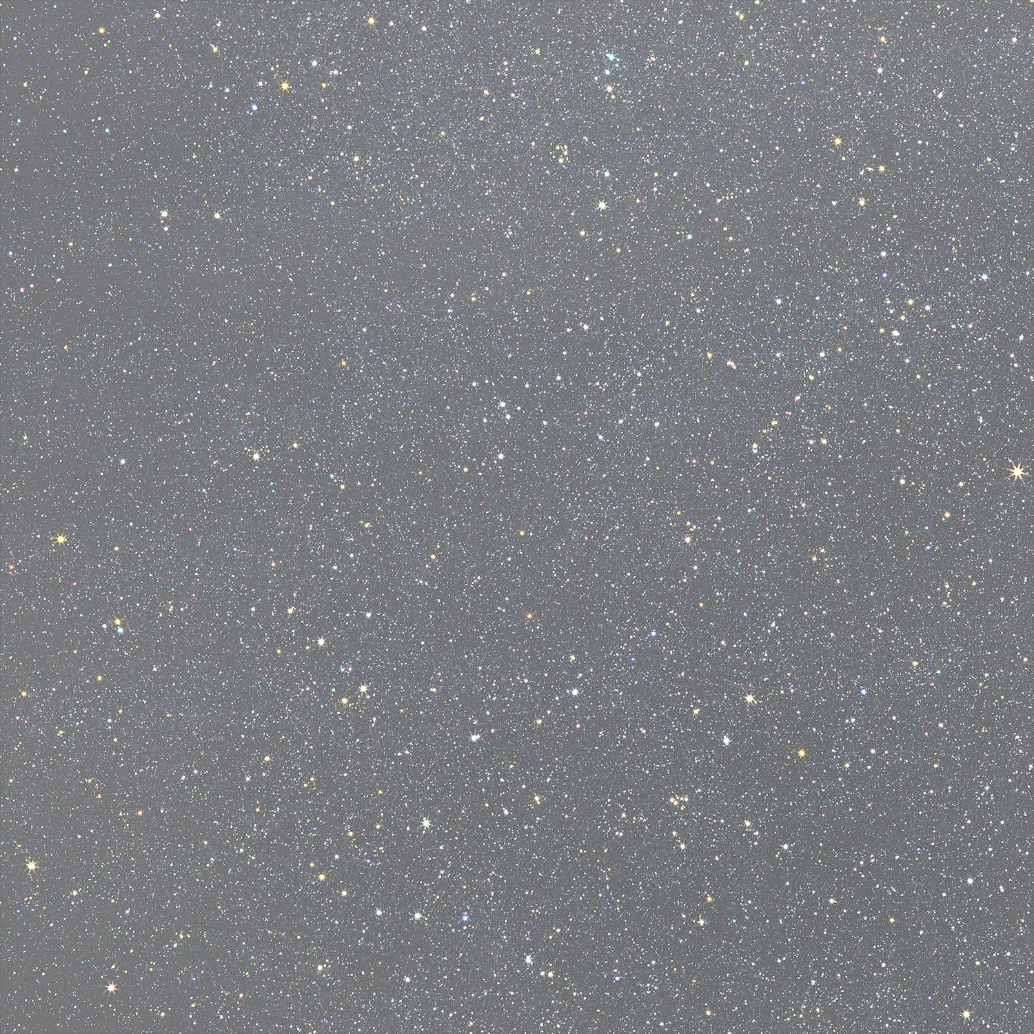 Ultra Glitter Permanent Vinyl 12"x12" Sheets - 3 Pack (Silver)