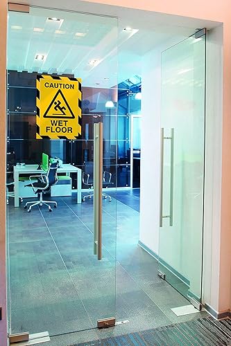 Miniatura 7 de Durable DURAFRAME - Soporte magnético autoadhesivo para documentos de seguridad, tamaño carta 8-12 x 11 pulgadas, amarillonegro, paquete de 2