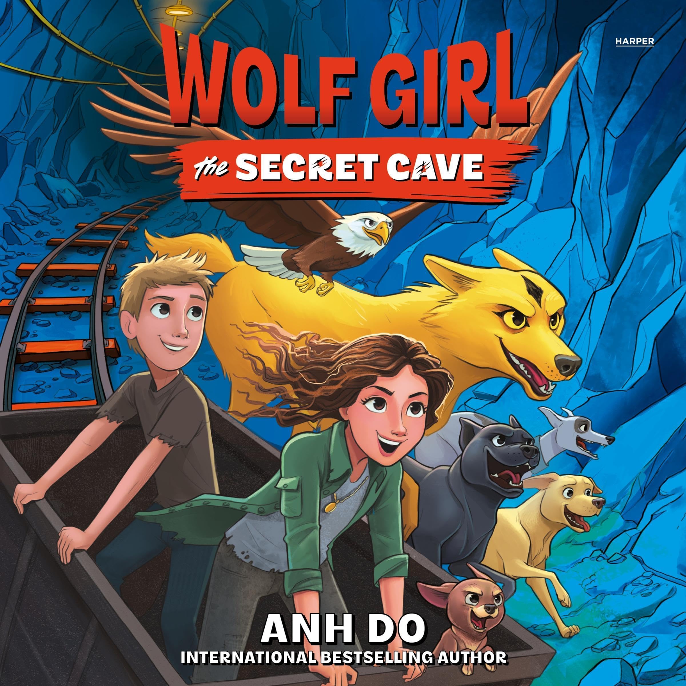 Cover art for Wolf Girl #3: The Secret Cave