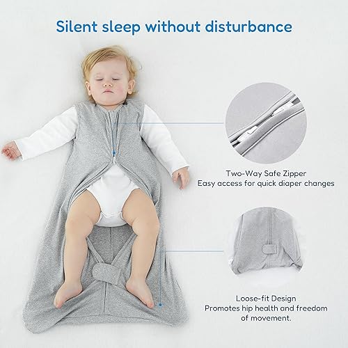 Miniatura 5 de TotAha Saco de dormir de 0 a 3 meses, paquete de 3 unidades, suave como la mantequilla, saco de dormir infantil para niñas, manta ligera para bebé