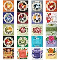 Vista 1 de The Republic of Tea Surtido prémium de tés y hierbas, 40 bolsas de té envueltas individualmente