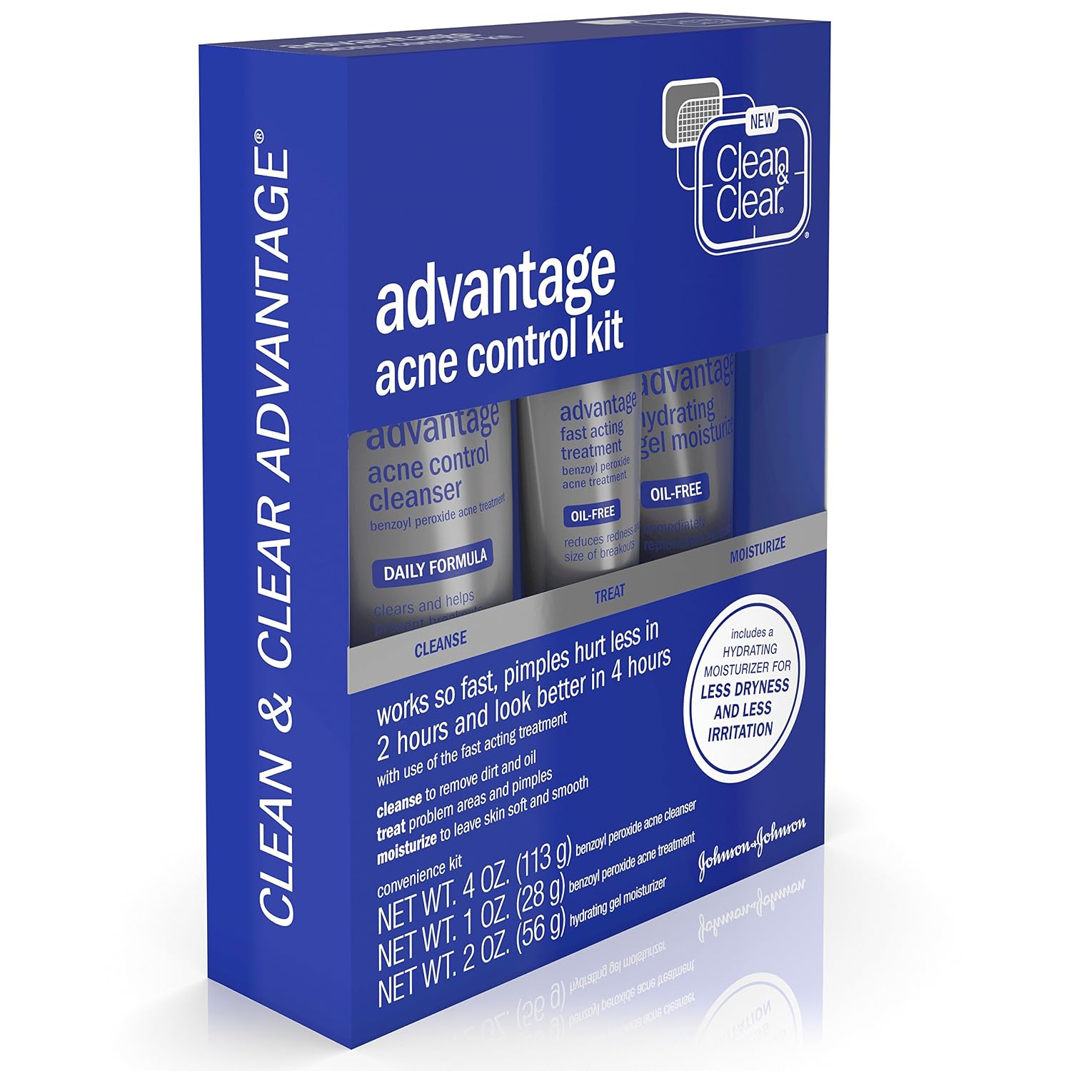 Clean & Clear Advantage Acne Treatment Control Kit For Clear Skin