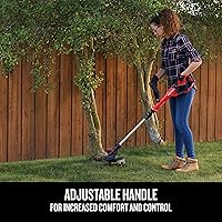 Vista 5 de CRAFTSMAN V20 WEEDWACKER Cortadora de Cuerdas Inalámbrica Bordeadora con Alimentación Automática, 13 pulgadas, Solo Herramienta (CMCST900B)