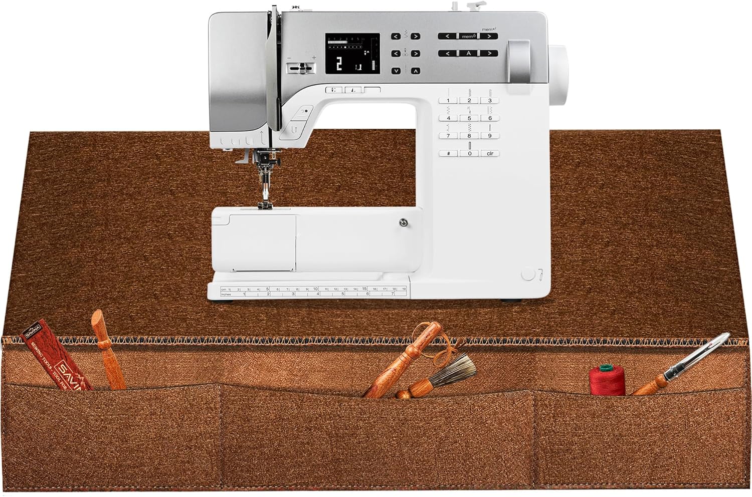 Savina Muffling Mat for Sewing Machines Felt Pad to Reduce Vibrations, Prevent