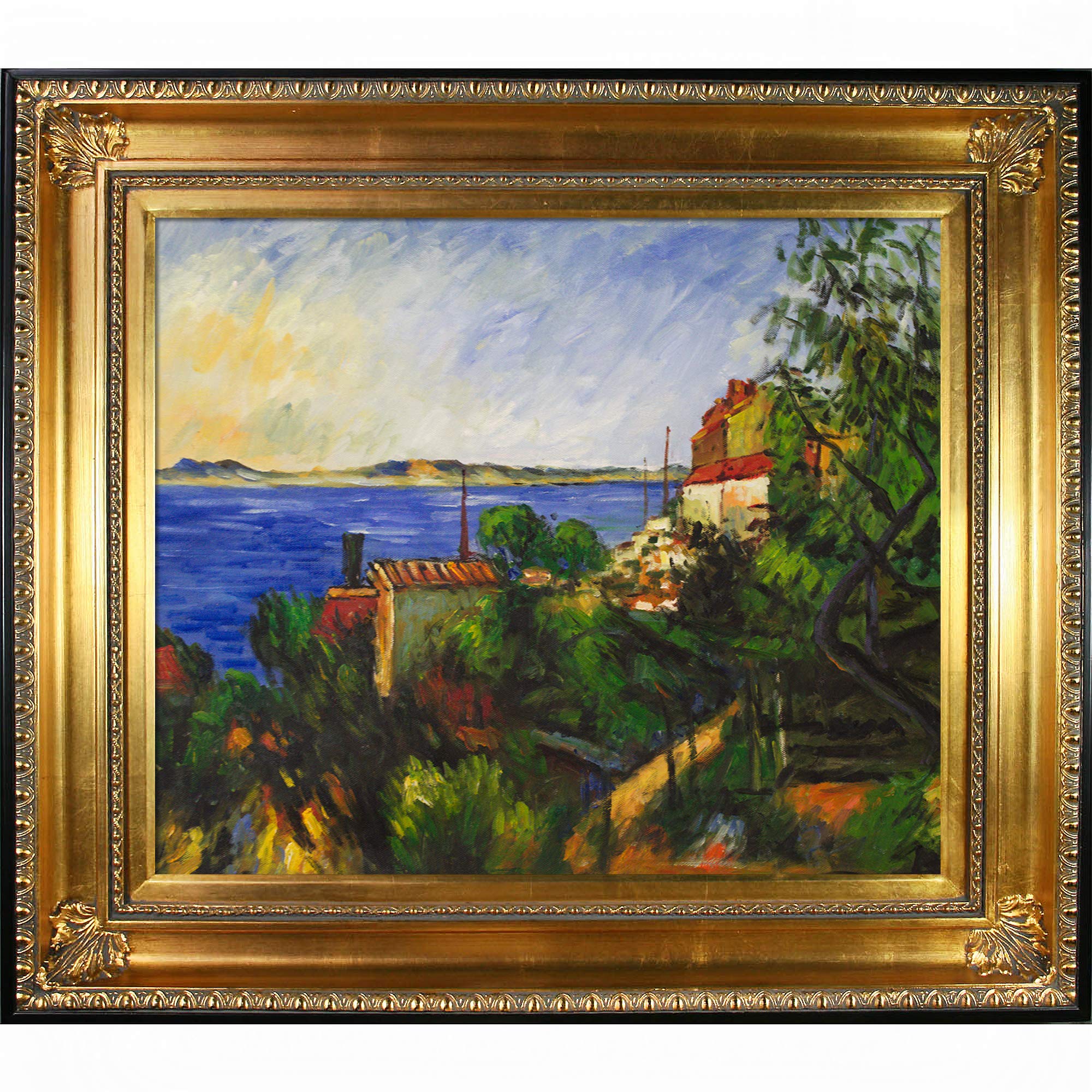 Amazon.co.jp: overstockArt La Mer a l'Estaque with Regency