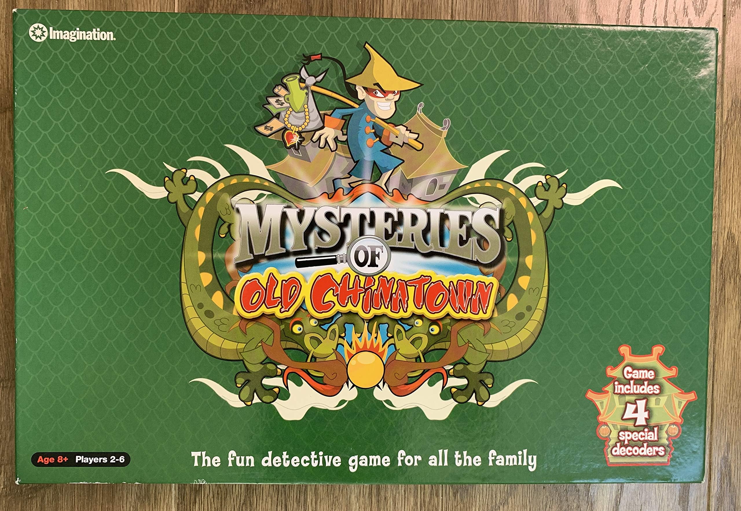 Mysteries of Old Chinatown Boardgame by Imagination