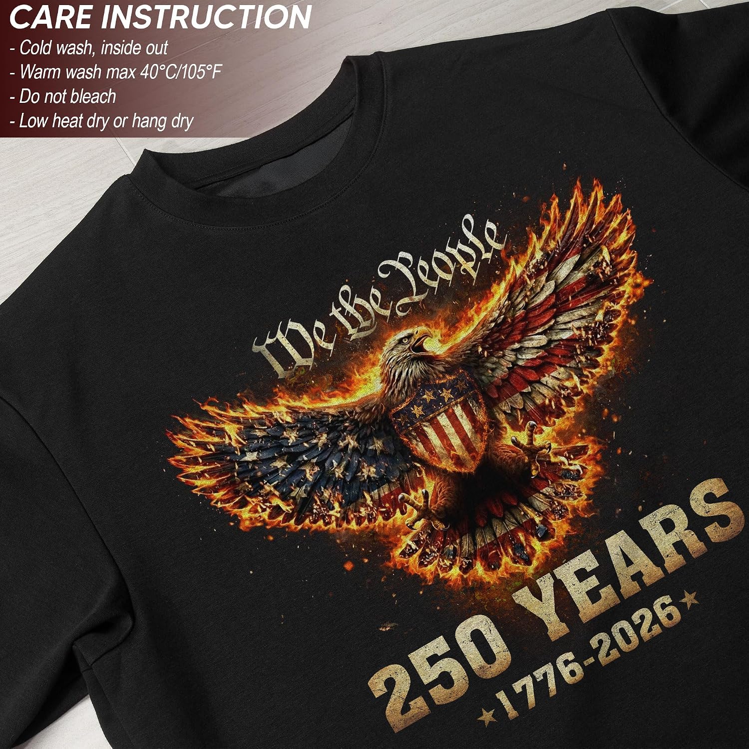 1776-2026 250th Anniversary Shirt, 250th Independance Shirt, Patriotic Shirts for Men