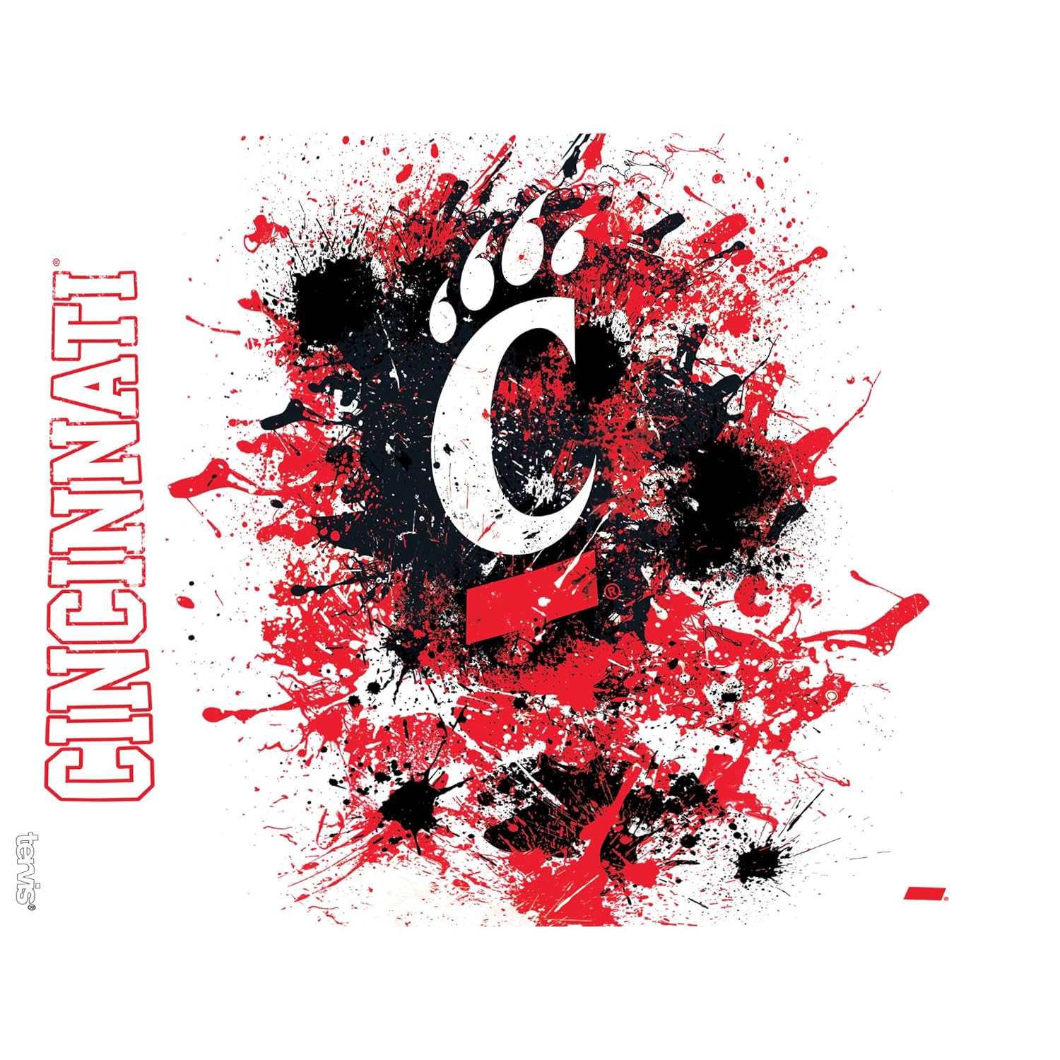 Flash Deals - 80% OFF Tervis Made in USA Double Walled University of Cincinnati Bearcats Insulated Tumbler Cup Keeps Drinks Cold & Hot, 24oz - Black Lid, Splatter Flash Deals - 70% OFF Tervis Made in USA Double Walled University of Cincinnati Bearcats Insulated Tumbler Cup Keeps Drinks Cold & Hot, 24oz - Black Lid, Splatter