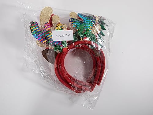 Miniatura 9 de MoKo Christmas Headbands for Women, Cute Headband Accessories with Different Designs for Kids Adults, Costume Party