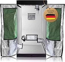 Grow Tent/Grow Greenhouse Box 80 x 80 x 160 | Sturdy Steel Frame, High Reflectivity, Fixed Light Density Outer Cover, Includes Window, Toolbag, Water Protection Tub, Indoor Greenhouse