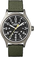 Vista 67 de Timex Reloj Expedition Scout de 1.575 in para hombre verde