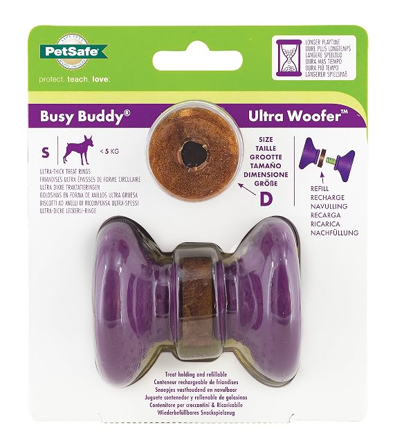Foto 4 de 4 de PetSafe Juguete para Perros Busy Buddy Ultra Woofer - Pequeño