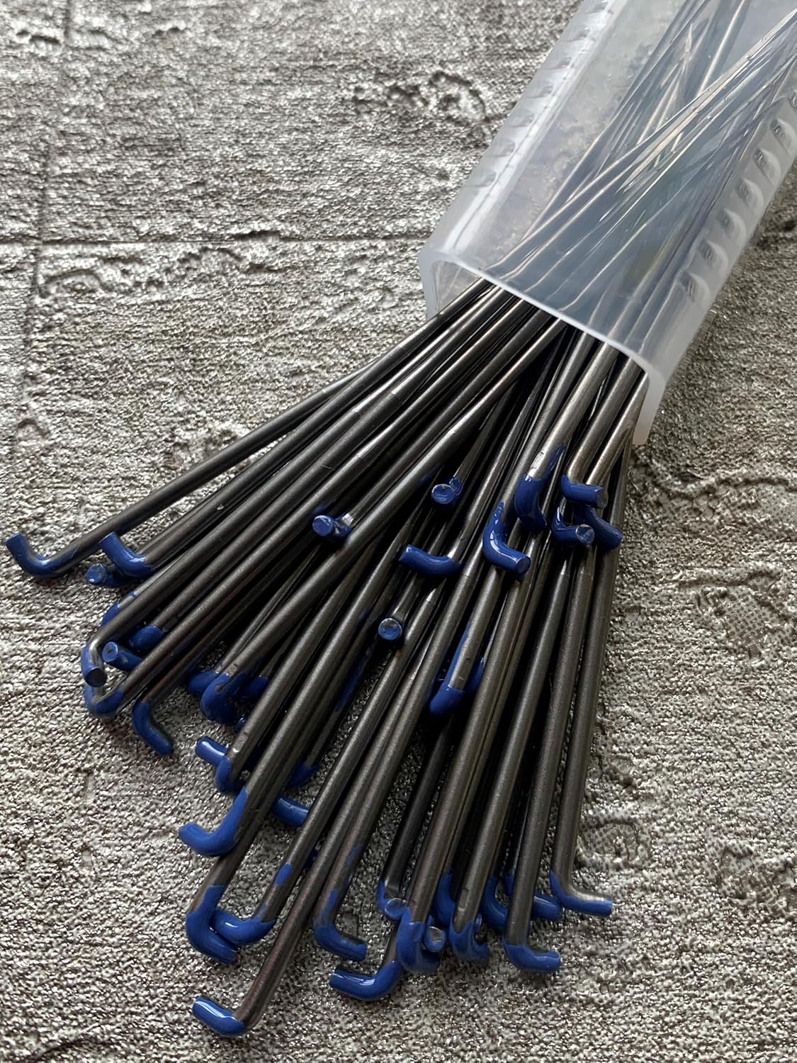 heidifeathers Felting Needles - Choose Gauge and Quantity (40 Gauge (Blue), 100)