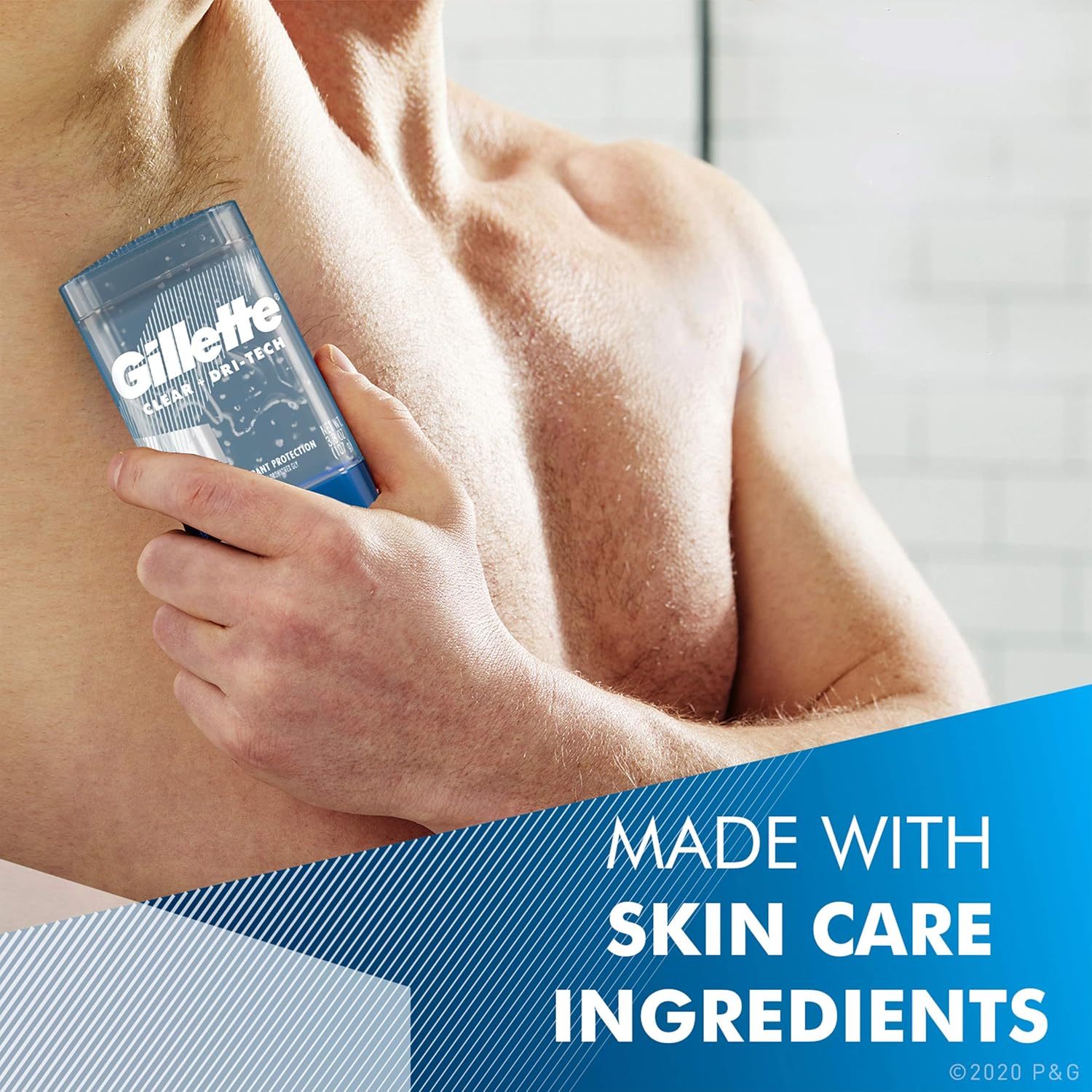 Gillette Antiperspirant Deodorant for Men, Invisible Solid, Cool Wave, 72 Hr. Sweat Protection, 3.8 oz Pack of 4 : Everything Else