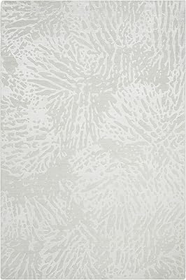 Amazon Com Safavieh Mirage Collection Mir538a Handmade Viscose Area Rug 8 X 10 Light Grey Furniture Decor