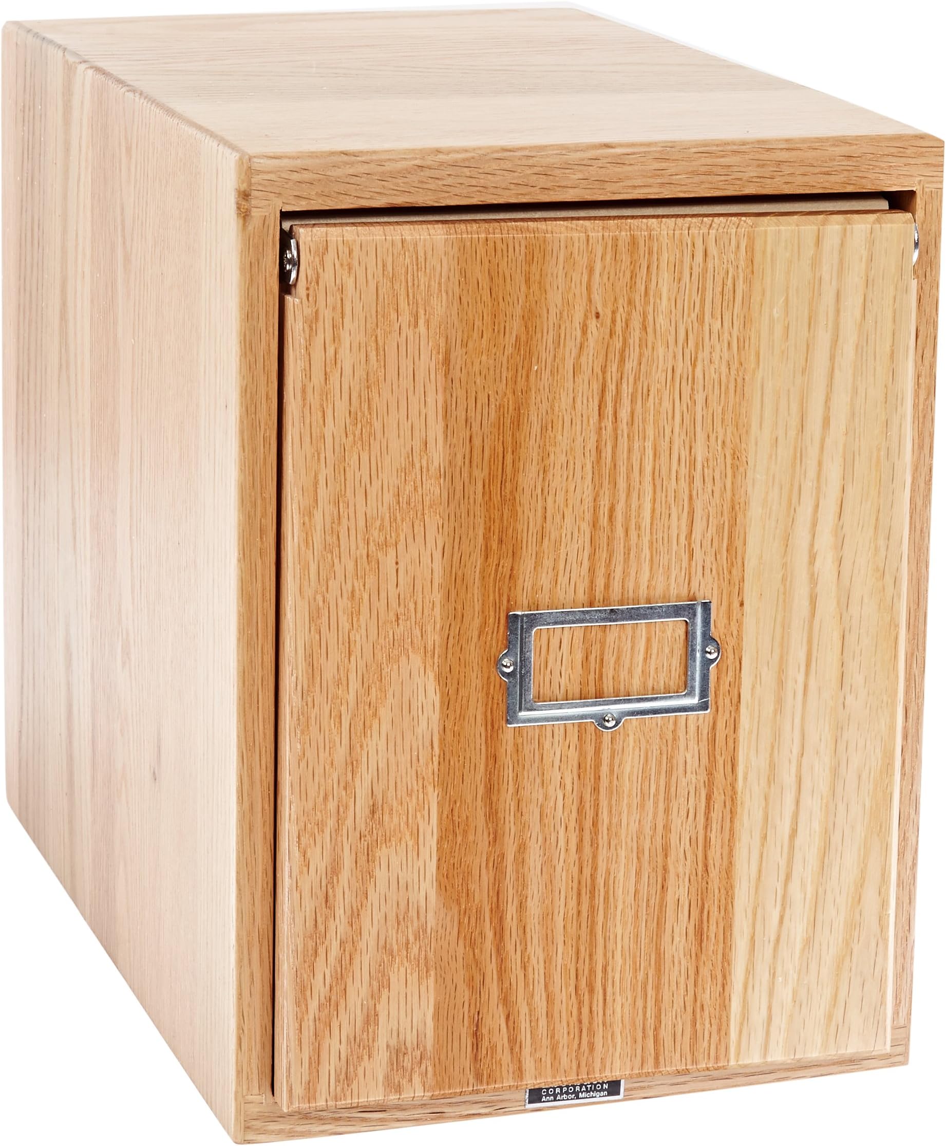 Eberbach E2800 Oak Wood Microscope Slide Unit System, Holds 500 Slides, 25 x 75mm Slide Size