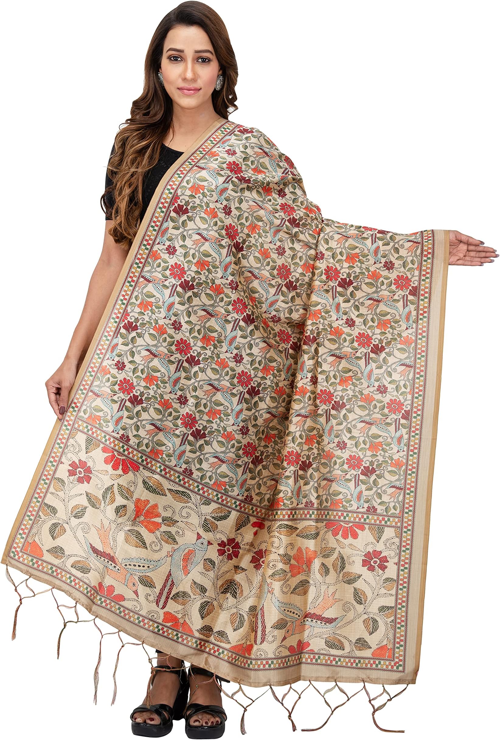 Women's Chanderi Silk Dupatta