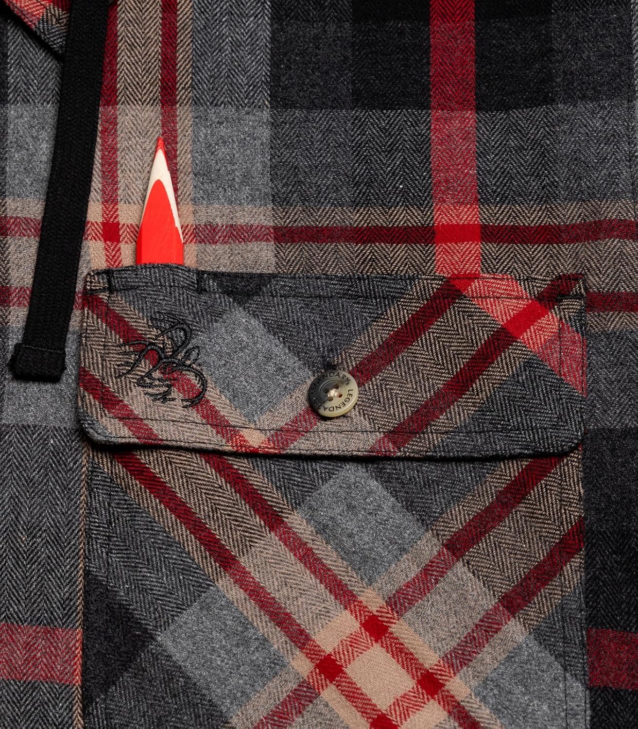 Legendary Whitetails mens Maplewood Hooded Shirt Jacket - Image 7