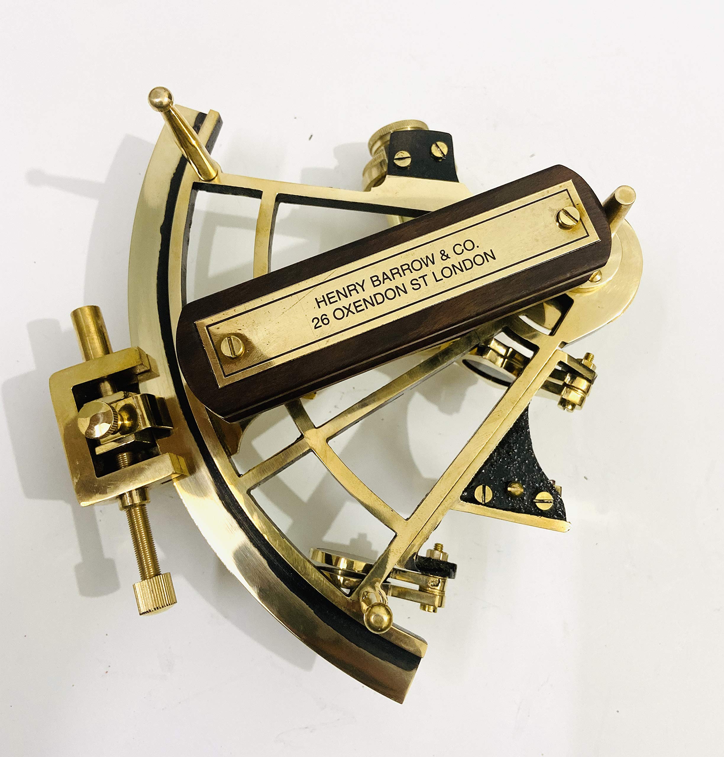 Nautical 8" Brass Working Sextant Navigational Marine Ship Astrolabe Sextant