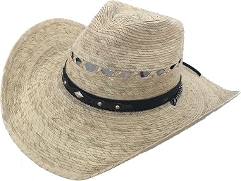 Mexican Palm Western Sombrero Cowboy Hat Safari Sun Lifeguard Gardener SPF Big Brim