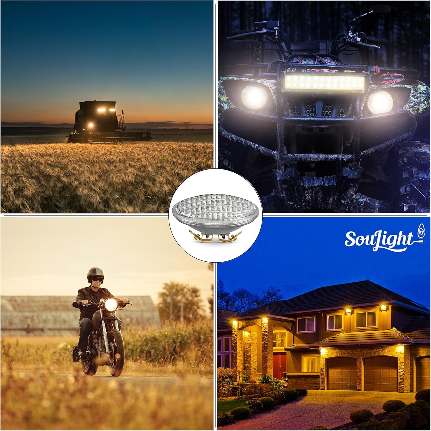 Prоduсt Dеаl Par36 Led Landscape Bulb – 9W (Eq to 50W Halogen) - 4411 Led Bulb - 12V AC/DC – 950 LM - Waterproof - Warm White 3000K – LED Flood Light - for Landscape Lighting, Off-Road Vehicles & More - 6 Pack