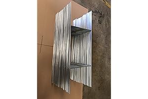 Yard Signs Stakes: Pack of 50 Metal Stakes for Corrugated Signs