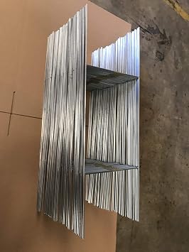 10 Stakes 30 Tall Double H-Frame Metal Rod Wire Stakes Signs Holder 30 Tall 10 Wide, use with 4mm or 5mm Corrugated Signs Board Pkg 10 Stake 30 Ship Same Day
