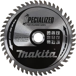 B-33015 Specialized Saw Blade for Plunge Saws 165x20x48T