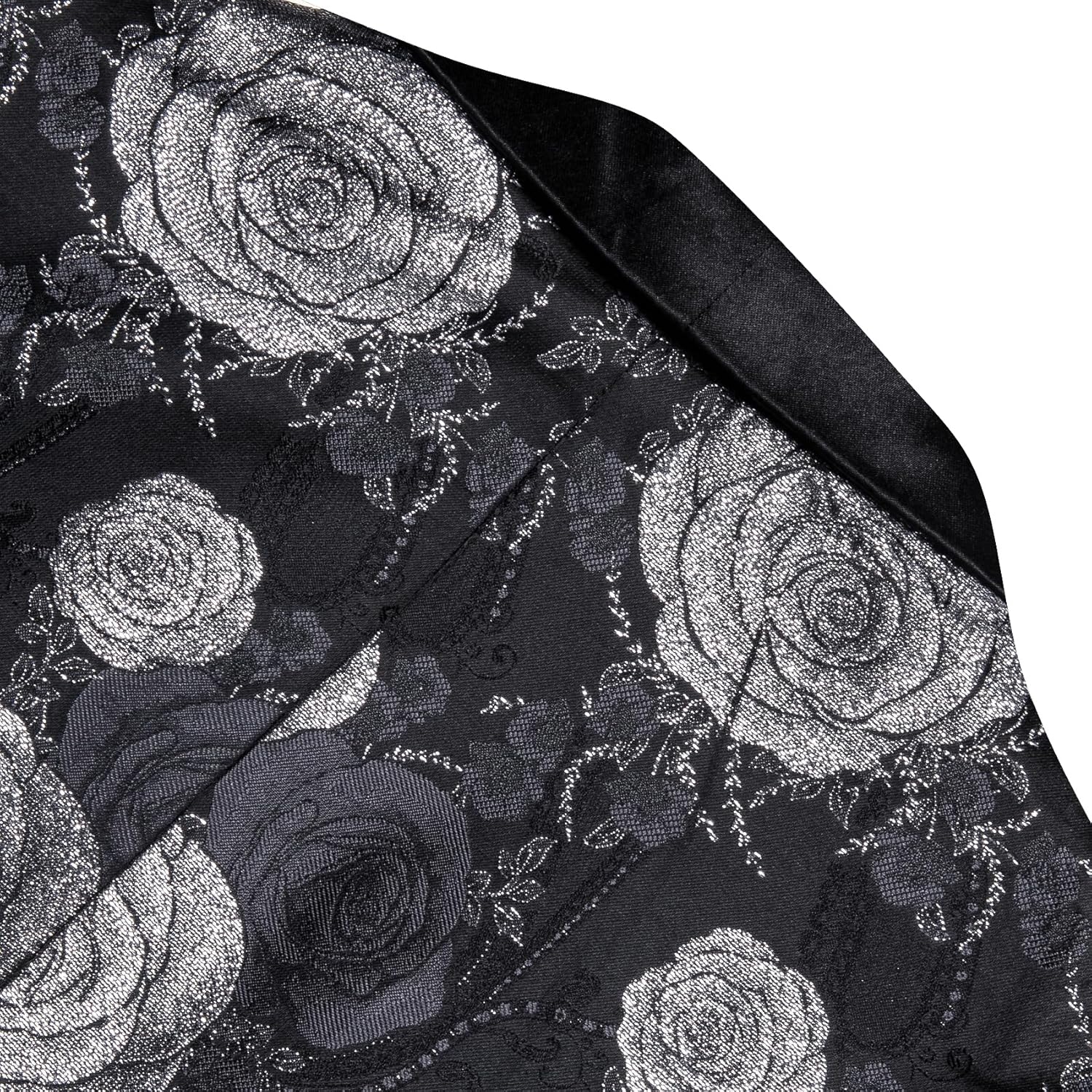 Barry. Wang Men's Sport Coats & Blazers Flower Suit Jacket 1 Button Paisley Tuxedo Mardi Gras Carnival Parade Gift - Image 4