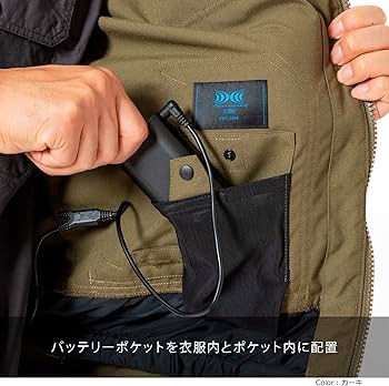 Amazon.co.jp: トゥーフォーワン(TWO FOR ONE) 空調服/ベスト AREA241