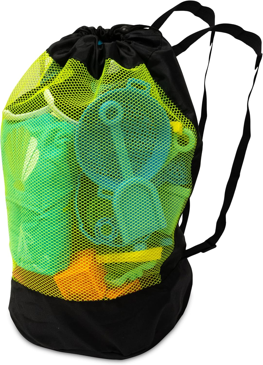 Beach Toy Bag Large Mesh Beach Bag, Cute Foldable